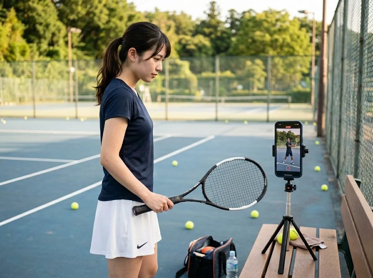 テニス 独学 限界？効率よく上達するコツとは