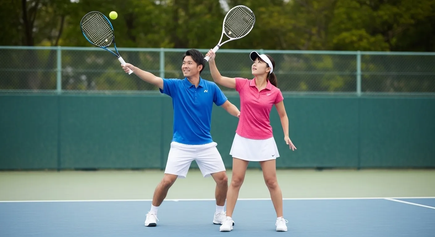 テニス ロブ 苦手でもOK？上手く上げる方法