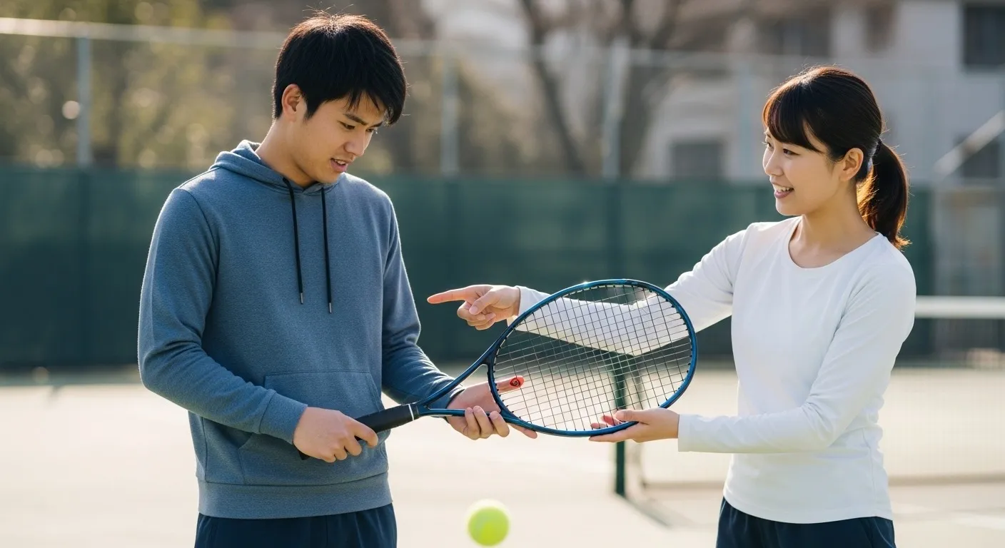 テニス 初心者 空振りしないコツとは？簡単改善法
