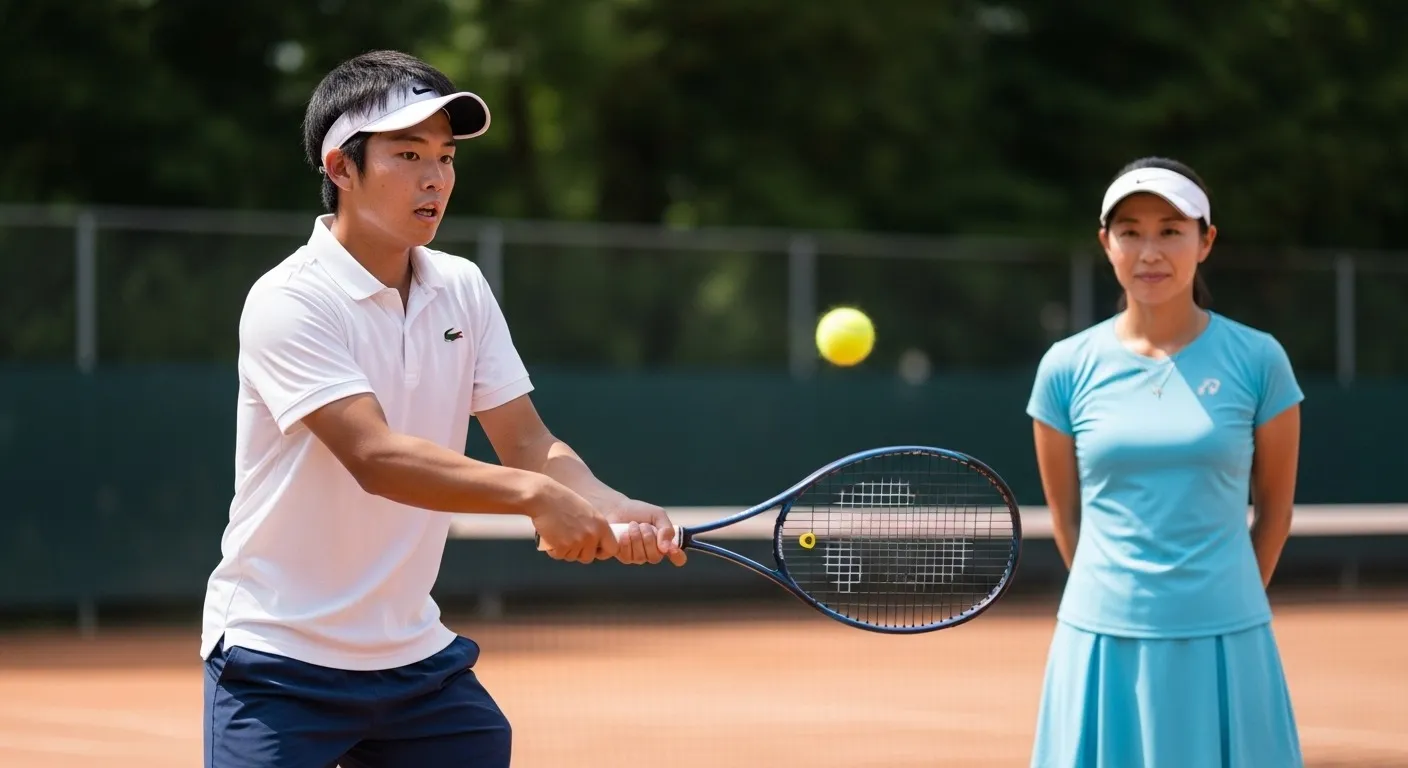 テニス 当てるだけでOK？初心者の正しい練習法
