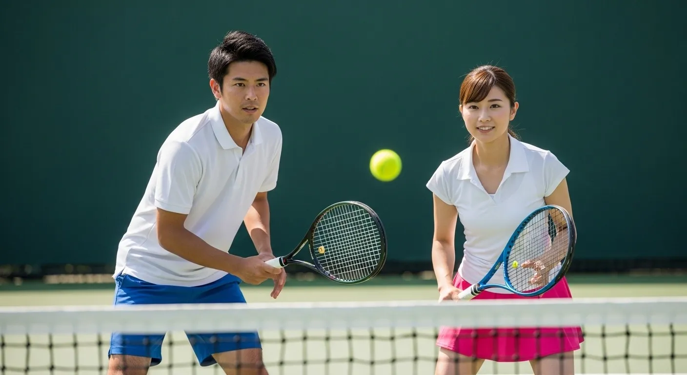 テニスボールが見えてない?視線の使い方解説