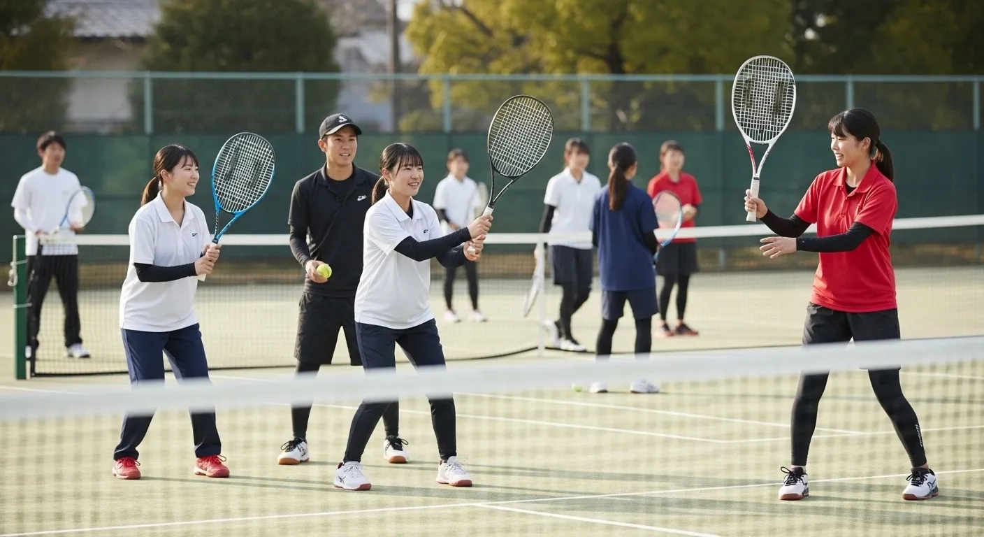 テニス スクール 意味ない？通うべき理由とは