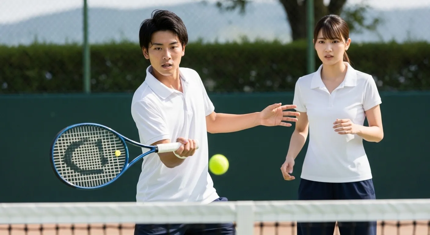 テニス アウト 多い原因とは？コントロール改善