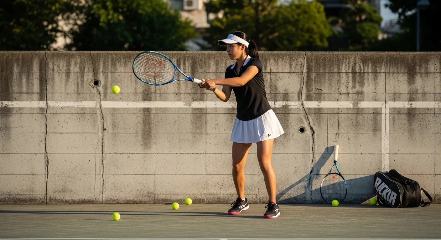 テニス 壁打ち 効果ある?上達につながる理由