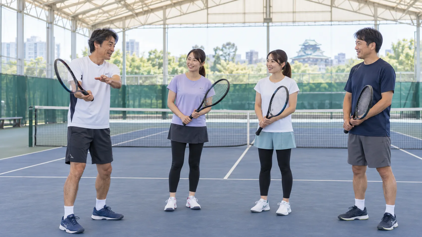 名古屋で社会人がテニススクールを選ぶなら？続けられる通い方の基準とは