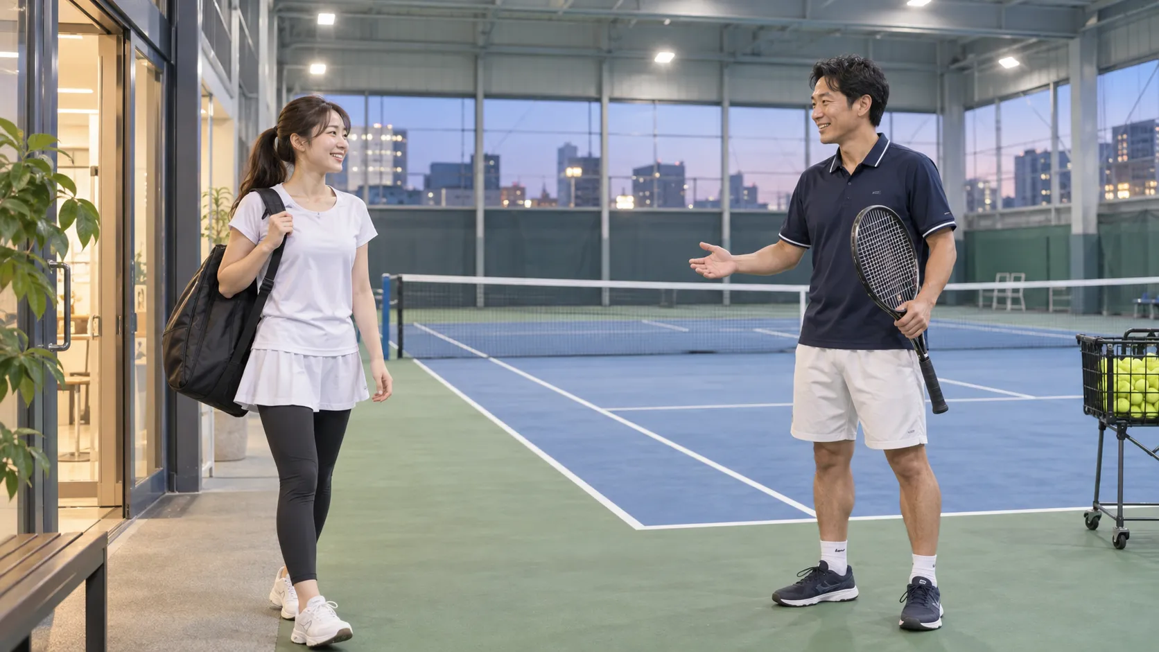 名古屋のテニススクールに一人で通うと浮く？社会人の一人参加の実際とは