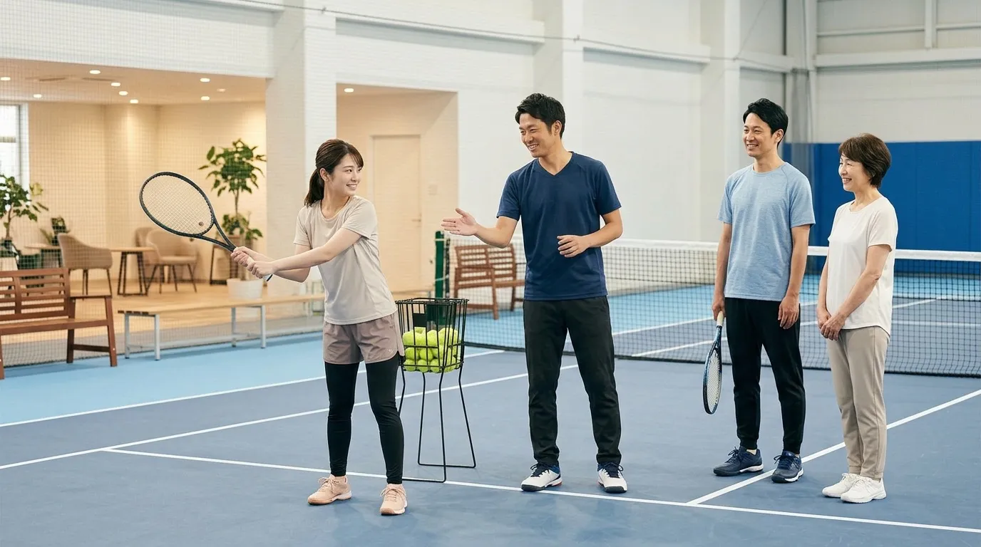 クレセントテニスがおすすめな理由は？選ばれ続ける環境の中身とは何か